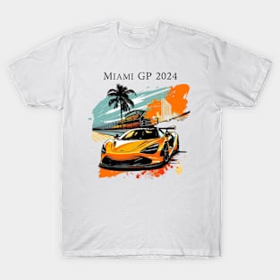 2024 Miami Grand Prix F1 T-Shirt - Merchandise | Unique F1 Tracks Design | Limited Edition | Perfect Gift for Miami F1 Fans T-Shirt